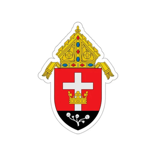 Roman Catholic Diocese of Lubbock - STICKER Vinyl Die-Cut Decal White Die-Cut 2 Inch - The Sticker Space