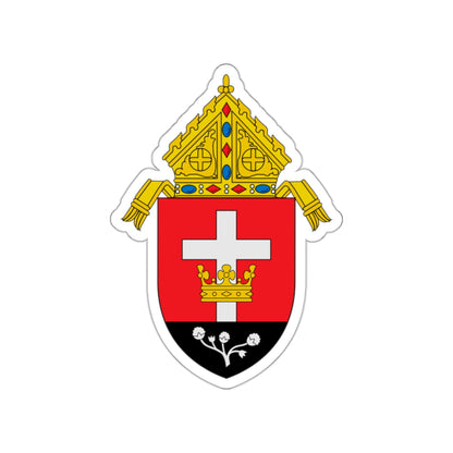 Roman Catholic Diocese of Lubbock - STICKER Vinyl Die-Cut Decal-White-The Sticker Space