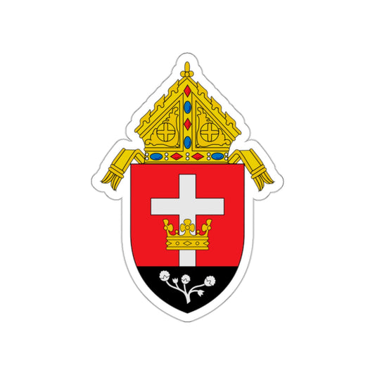 Roman Catholic Diocese of Lubbock - STICKER Vinyl Die-Cut Decal-White-The Sticker Space