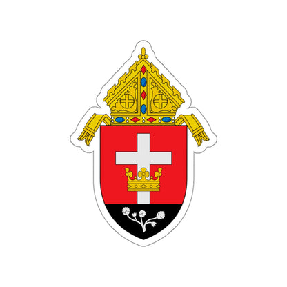 Roman Catholic Diocese of Lubbock - STICKER Vinyl Die-Cut Decal-White-The Sticker Space