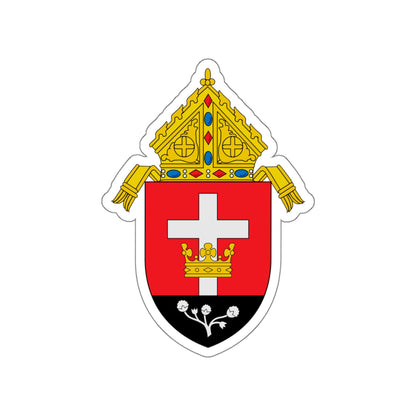 Roman Catholic Diocese of Lubbock - STICKER Vinyl Die-Cut Decal-White-The Sticker Space