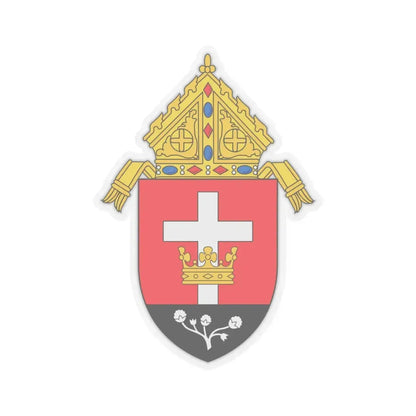 Roman Catholic Diocese of Lubbock - STICKER Vinyl Kiss-Cut Decal 3 Inch Transparent - The Sticker Space