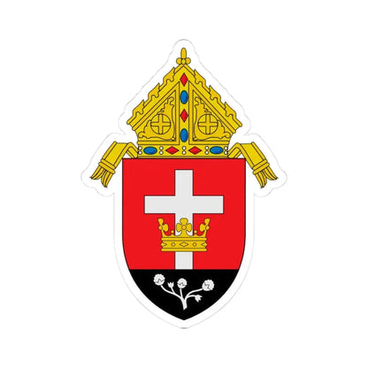 Roman Catholic Diocese of Lubbock - STICKER Vinyl Kiss-Cut Decal 3 Inch White - The Sticker Space
