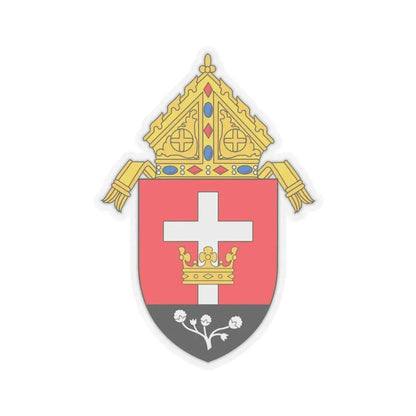 Roman Catholic Diocese of Lubbock - STICKER Vinyl Kiss-Cut Decal 4 Inch Transparent - The Sticker Space