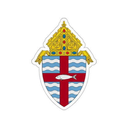 Roman Catholic Diocese of Madison - STICKER Vinyl Die-Cut Decal White Die-Cut 2 Inch - The Sticker Space