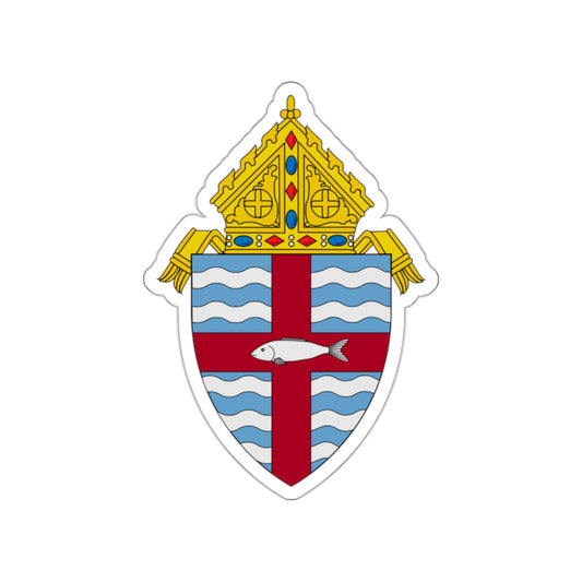 Roman Catholic Diocese of Madison - STICKER Vinyl Die-Cut Decal-White-The Sticker Space