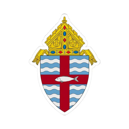 Roman Catholic Diocese of Madison - STICKER Vinyl Kiss-Cut Decal 3 Inch White - The Sticker Space