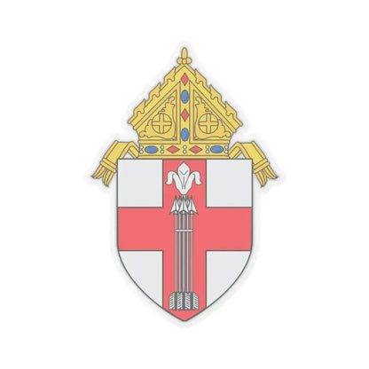Roman Catholic Diocese of Manchester - STICKER Vinyl Kiss-Cut Decal 2 Inch Transparent - The Sticker Space