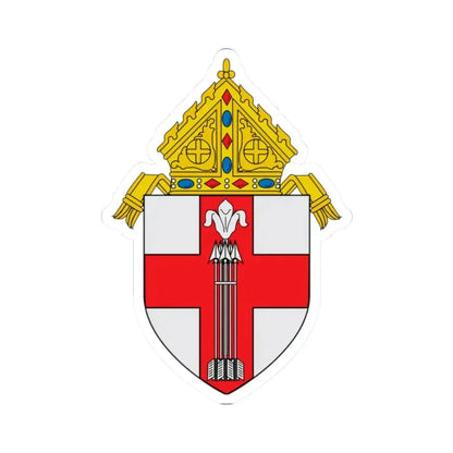 Roman Catholic Diocese of Manchester - STICKER Vinyl Kiss-Cut Decal 2 Inch White - The Sticker Space