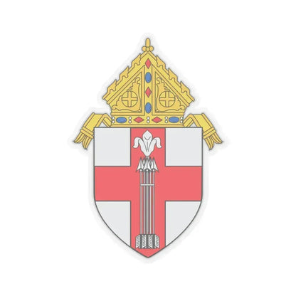 Roman Catholic Diocese of Manchester - STICKER Vinyl Kiss-Cut Decal 3 Inch Transparent - The Sticker Space