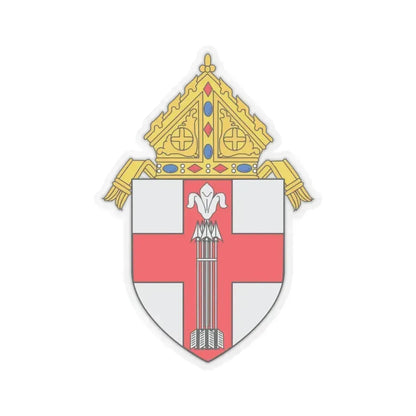 Roman Catholic Diocese of Manchester - STICKER Vinyl Kiss-Cut Decal 6 Inch Transparent - The Sticker Space
