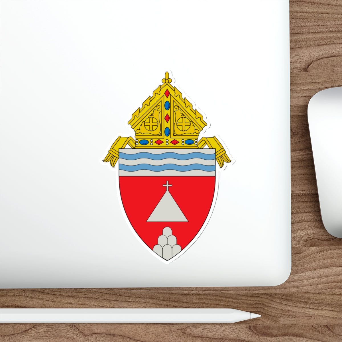 Roman Catholic Diocese of Memphis in Tennessee - STICKER Vinyl Die-Cut Decal-The Sticker Space