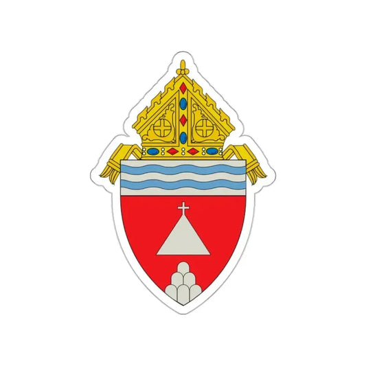 Roman Catholic Diocese of Memphis in Tennessee - STICKER Vinyl Die-Cut Decal White Die-Cut 2 Inch - The Sticker Space