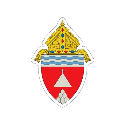 Roman Catholic Diocese of Memphis in Tennessee - STICKER Vinyl Die-Cut Decal White Die-Cut 3 Inch - The Sticker Space
