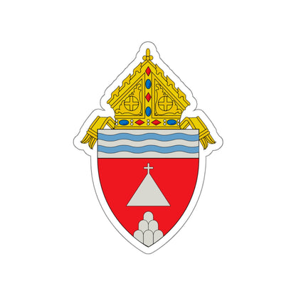 Roman Catholic Diocese of Memphis in Tennessee - STICKER Vinyl Die-Cut Decal-White-The Sticker Space