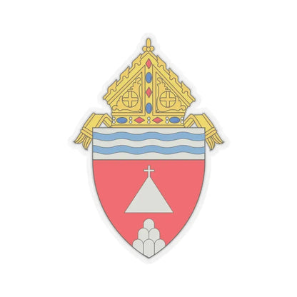 Roman Catholic Diocese of Memphis in Tennessee - STICKER Vinyl Kiss-Cut Decal 4 Inch Transparent - The Sticker Space