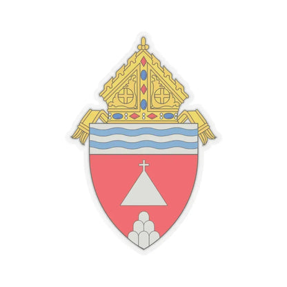 Roman Catholic Diocese of Memphis in Tennessee - STICKER Vinyl Kiss-Cut Decal 6 Inch Transparent - The Sticker Space