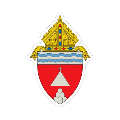 Roman Catholic Diocese of Memphis in Tennessee - STICKER Vinyl Kiss-Cut Decal 6 Inch White - The Sticker Space