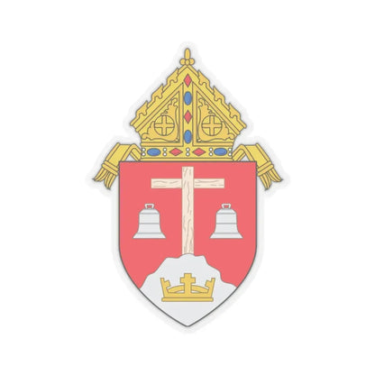 Roman Catholic Diocese of Monterey in California - STICKER Vinyl Kiss-Cut Decal 2 Inch Transparent - The Sticker Space
