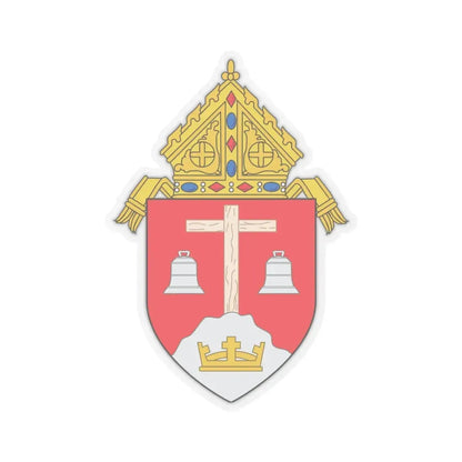 Roman Catholic Diocese of Monterey in California - STICKER Vinyl Kiss-Cut Decal 3 Inch Transparent - The Sticker Space