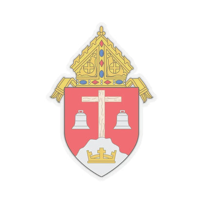 Roman Catholic Diocese of Monterey in California - STICKER Vinyl Kiss-Cut Decal 4 Inch Transparent - The Sticker Space