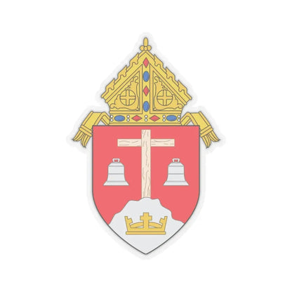 Roman Catholic Diocese of Monterey in California - STICKER Vinyl Kiss-Cut Decal 6 Inch Transparent - The Sticker Space