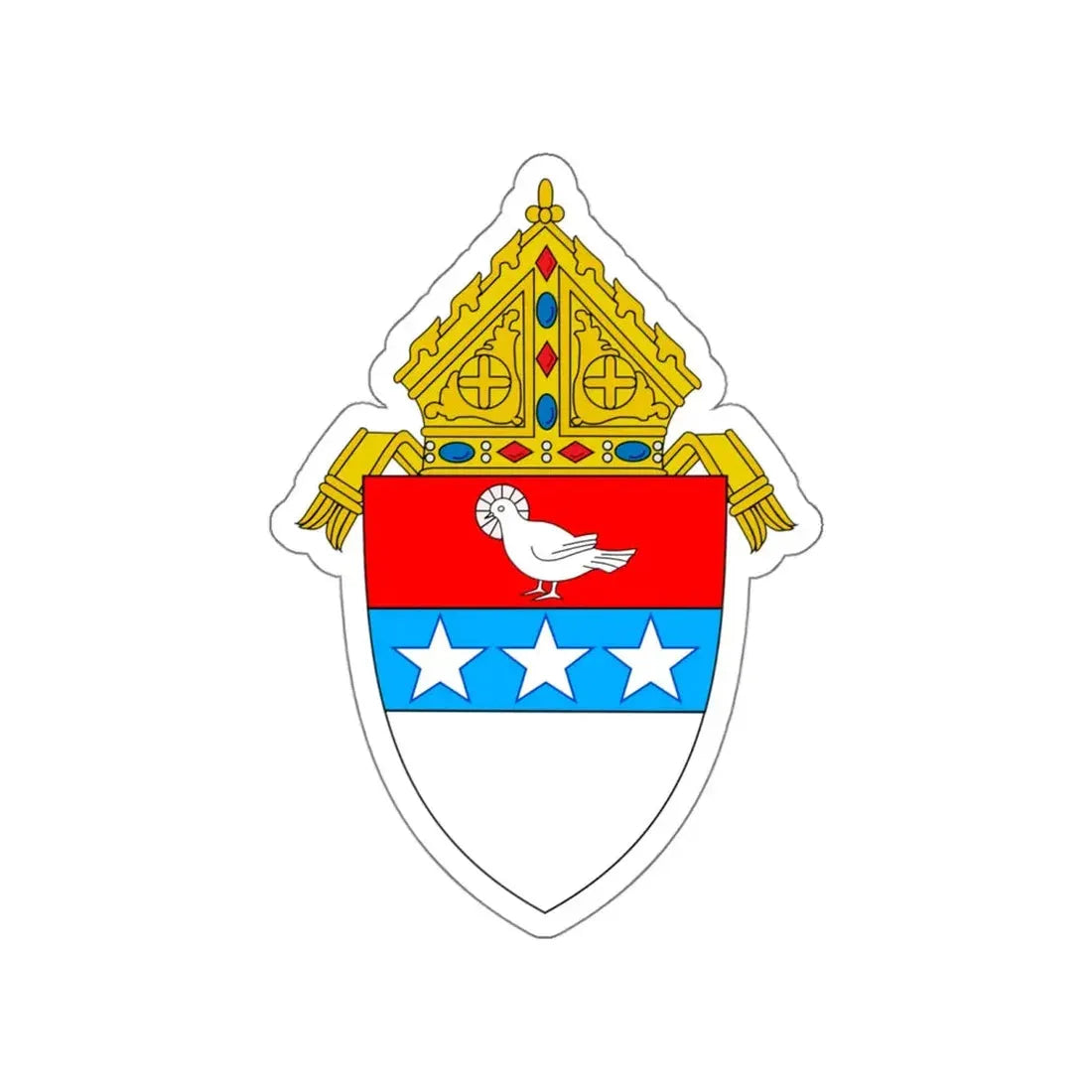 Roman Catholic Diocese of Nashville - STICKER Vinyl Die-Cut Decal - The Sticker Space