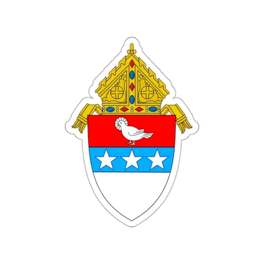 Roman Catholic Diocese of Nashville - STICKER Vinyl Die-Cut Decal White Die-Cut 2 Inch - The Sticker Space