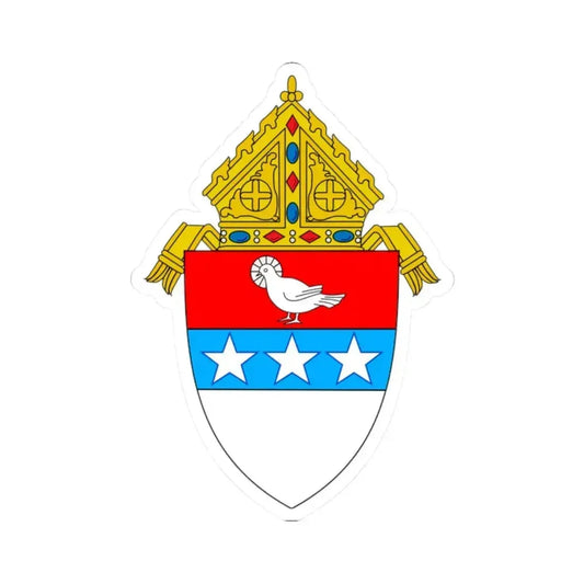Roman Catholic Diocese of Nashville - STICKER Vinyl Kiss-Cut Decal 2 Inch White - The Sticker Space