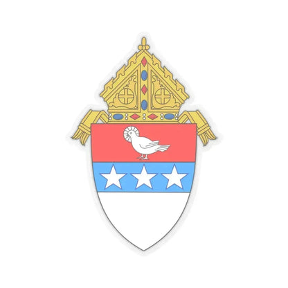Roman Catholic Diocese of Nashville - STICKER Vinyl Kiss-Cut Decal 3 Inch Transparent - The Sticker Space