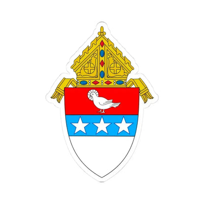 Roman Catholic Diocese of Nashville - STICKER Vinyl Kiss-Cut Decal 3 Inch White - The Sticker Space