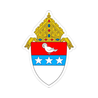 Roman Catholic Diocese of Nashville - STICKER Vinyl Kiss-Cut Decal 4 Inch White - The Sticker Space