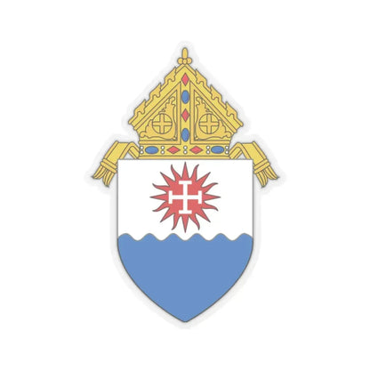 Roman Catholic Diocese of Natchez - STICKER Vinyl Kiss-Cut Decal 2 Inch Transparent - The Sticker Space