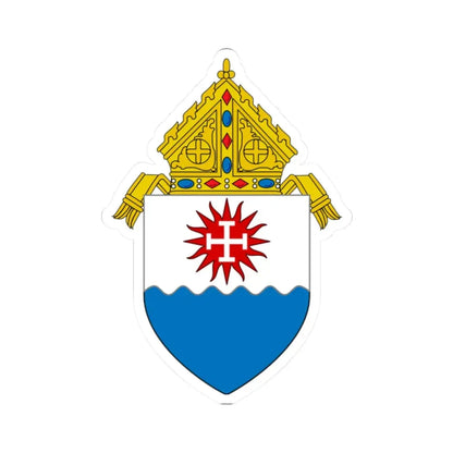 Roman Catholic Diocese of Natchez - STICKER Vinyl Kiss-Cut Decal 2 Inch White - The Sticker Space