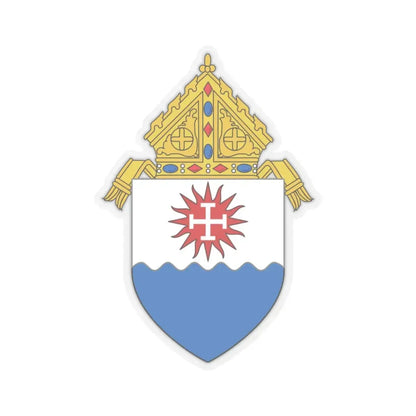 Roman Catholic Diocese of Natchez - STICKER Vinyl Kiss-Cut Decal 6 Inch Transparent - The Sticker Space