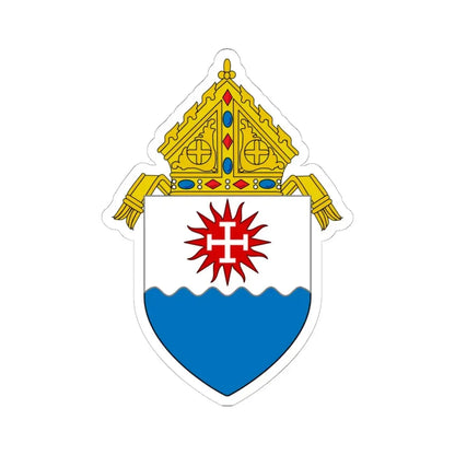 Roman Catholic Diocese of Natchez - STICKER Vinyl Kiss-Cut Decal 6 Inch White - The Sticker Space
