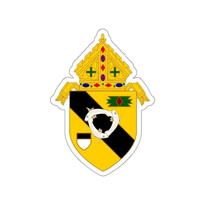 Roman Catholic Diocese of New Ulm - STICKER Vinyl Die-Cut Decal White Die-Cut 4 Inch - The Sticker Space