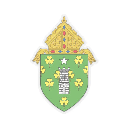 Roman Catholic Diocese of Norwich - STICKER Vinyl Kiss-Cut Decal 2 Inch Transparent - The Sticker Space
