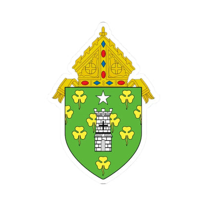 Roman Catholic Diocese of Norwich - STICKER Vinyl Kiss-Cut Decal 2 Inch White - The Sticker Space
