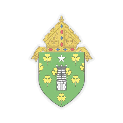 Roman Catholic Diocese of Norwich - STICKER Vinyl Kiss-Cut Decal 6 Inch Transparent - The Sticker Space
