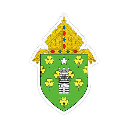 Roman Catholic Diocese of Norwich - STICKER Vinyl Kiss-Cut Decal 6 Inch White - The Sticker Space