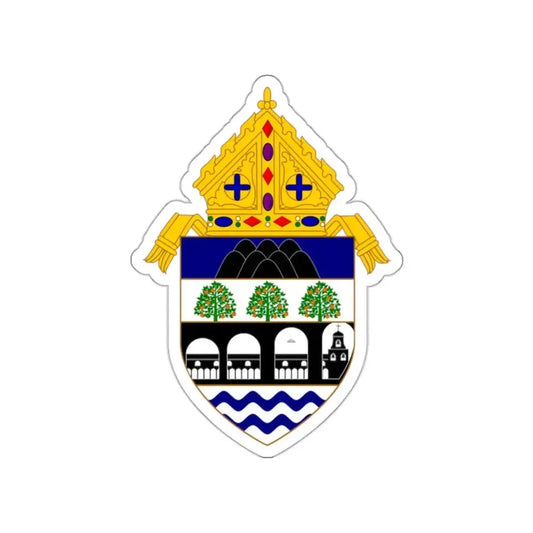 Roman Catholic Diocese of Orange 2 - STICKER Vinyl Die-Cut Decal White Die-Cut 2 Inch - The Sticker Space