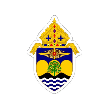Roman Catholic Diocese of Orange - STICKER Vinyl Die-Cut Decal White Die-Cut 2 Inch - The Sticker Space
