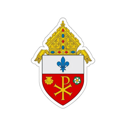 Roman Catholic Diocese of Orlando - STICKER Vinyl Die-Cut Decal White Die-Cut 3 Inch - The Sticker Space