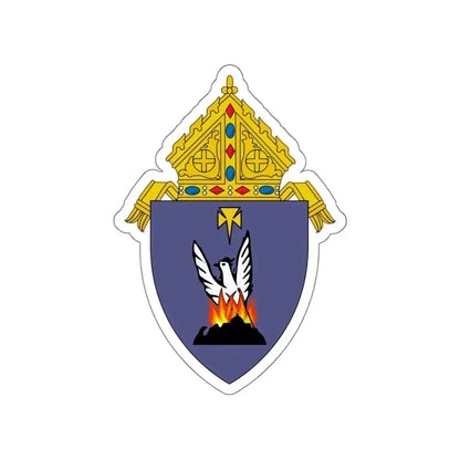 Roman Catholic Diocese of Phoenix 2 - STICKER Vinyl Die-Cut Decal White Die-Cut 6 Inch - The Sticker Space