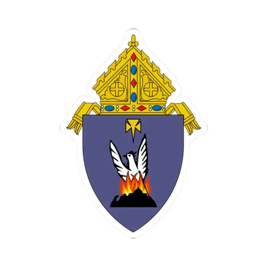 Roman Catholic Diocese of Phoenix 2 - STICKER Vinyl Kiss-Cut Decal 2 Inch White - The Sticker Space