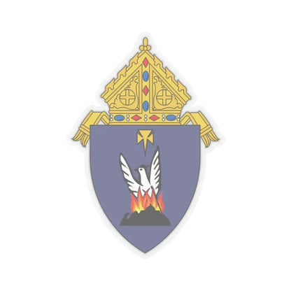 Roman Catholic Diocese of Phoenix 2 - STICKER Vinyl Kiss-Cut Decal 3 Inch Transparent - The Sticker Space