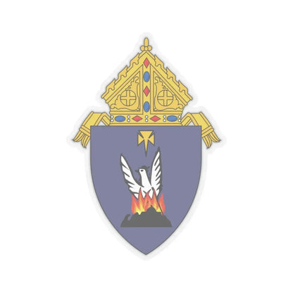 Roman Catholic Diocese of Phoenix 2 - STICKER Vinyl Kiss-Cut Decal 6 Inch Transparent - The Sticker Space