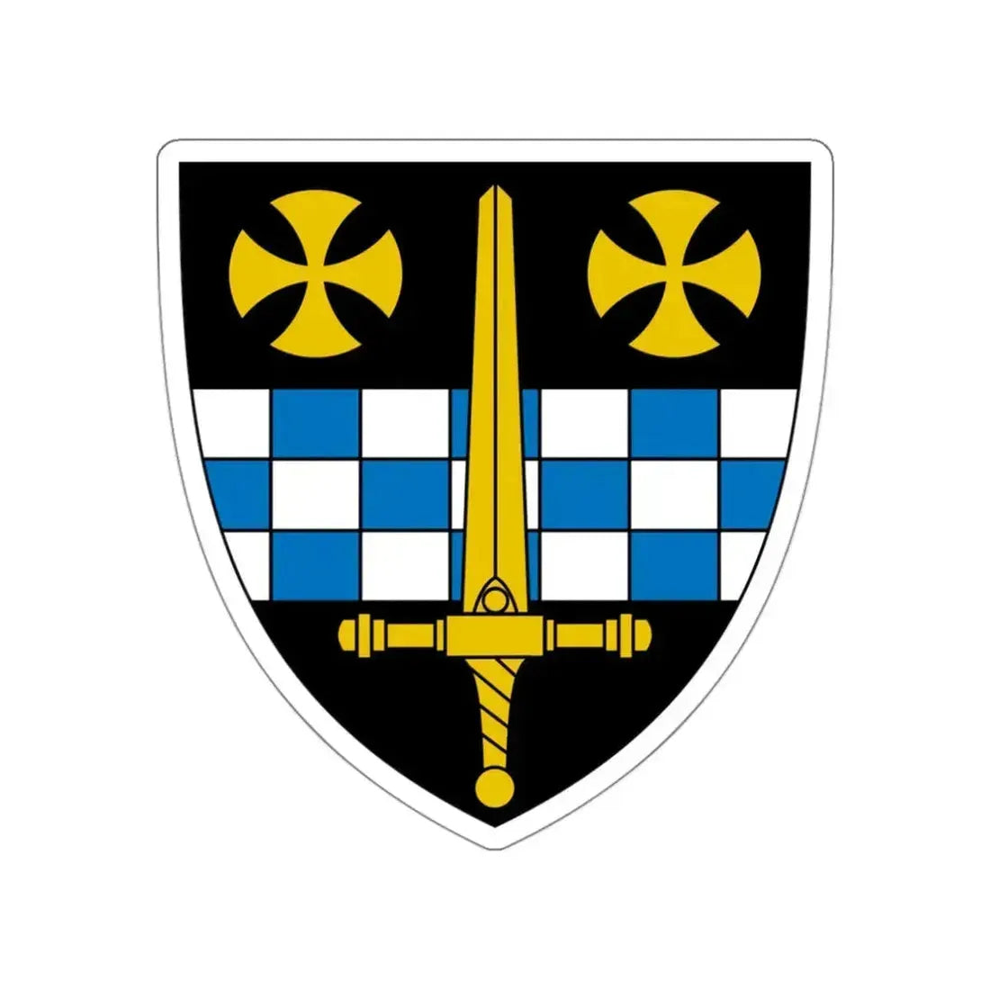 Roman Catholic Diocese of Pittsburgh 2 - STICKER Vinyl Die-Cut Decal White Die-Cut 3 Inch - The Sticker Space