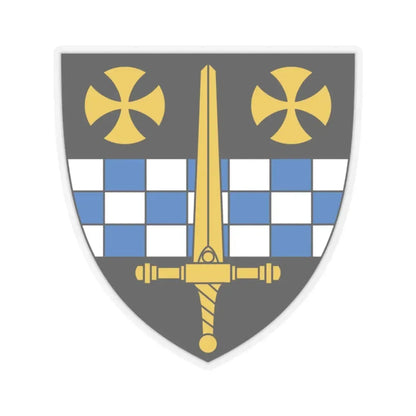 Roman Catholic Diocese of Pittsburgh 2 - STICKER Vinyl Kiss-Cut Decal 2 Inch Transparent - The Sticker Space